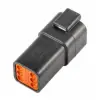 DT04-6P-E004 DT 6 WAY RECEPTACLE-BLACK