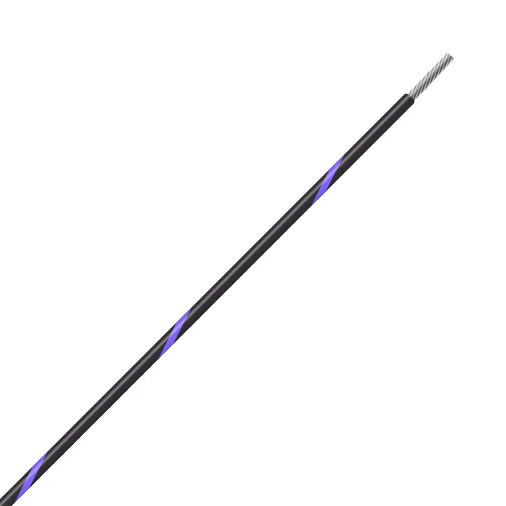 Black/Violet Wire Tefzel 12 AWG