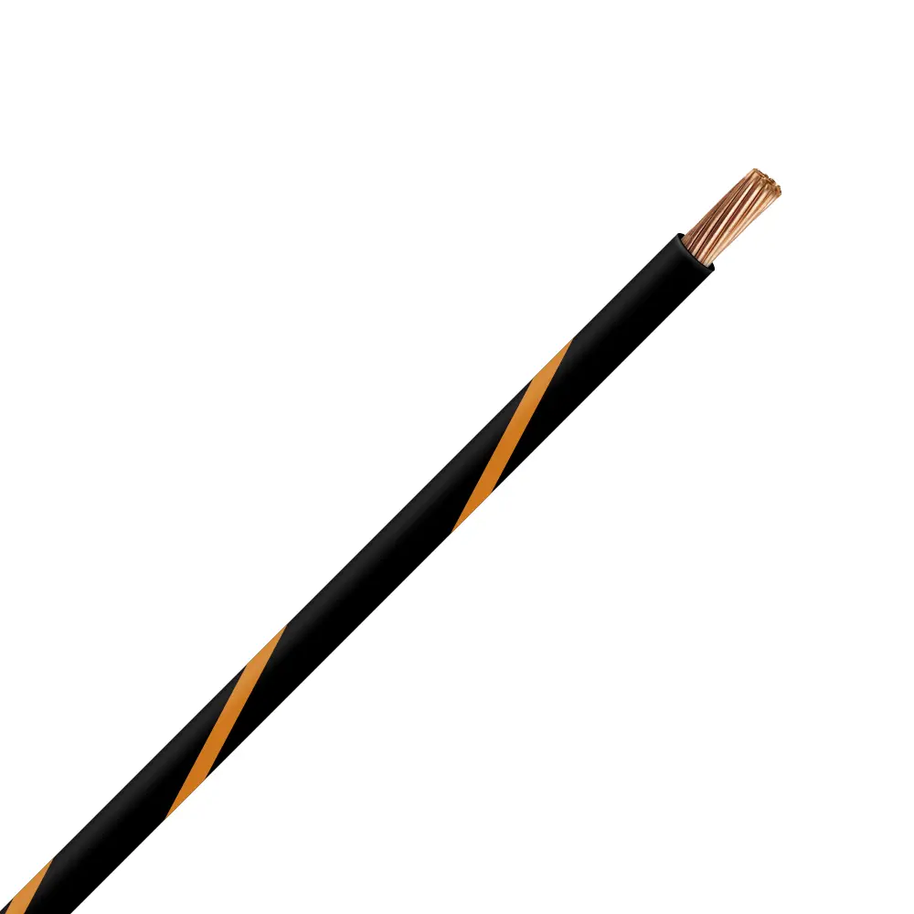 TXL 10 BLACK/ORANGE STRIPED WIRE