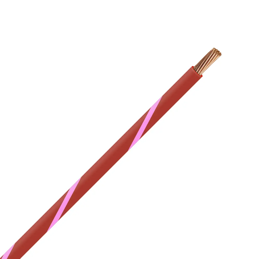 TXL 8 RED/PINK STRIPED WIRE