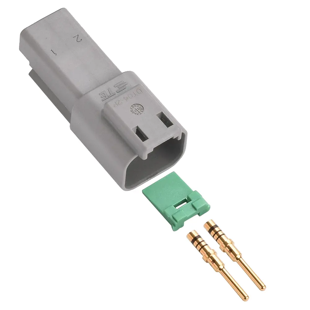 Deutsch DT 2 Way Recptacle Kit Solid Gold