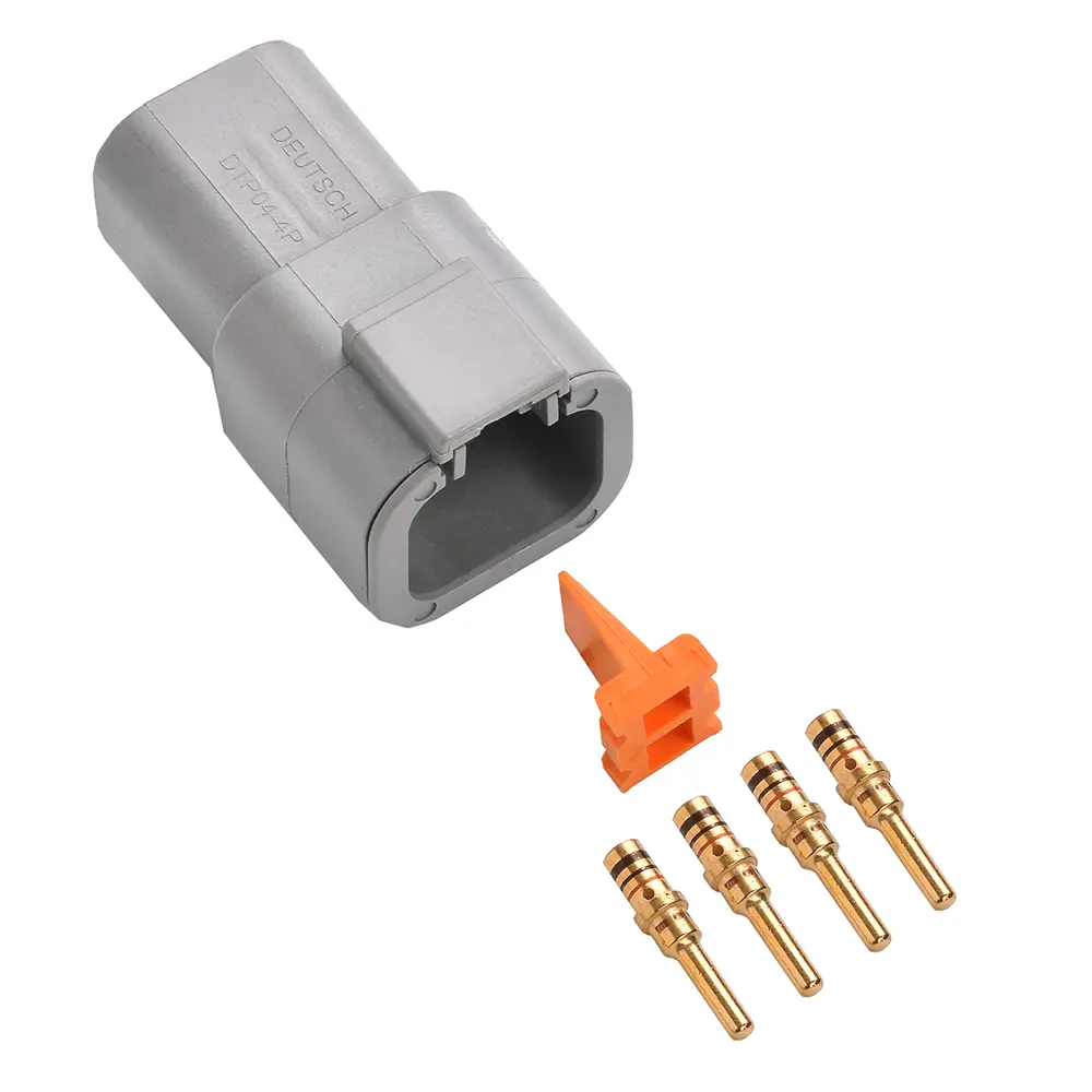 DTP 4 Way Receptacle Kit Gold Solid