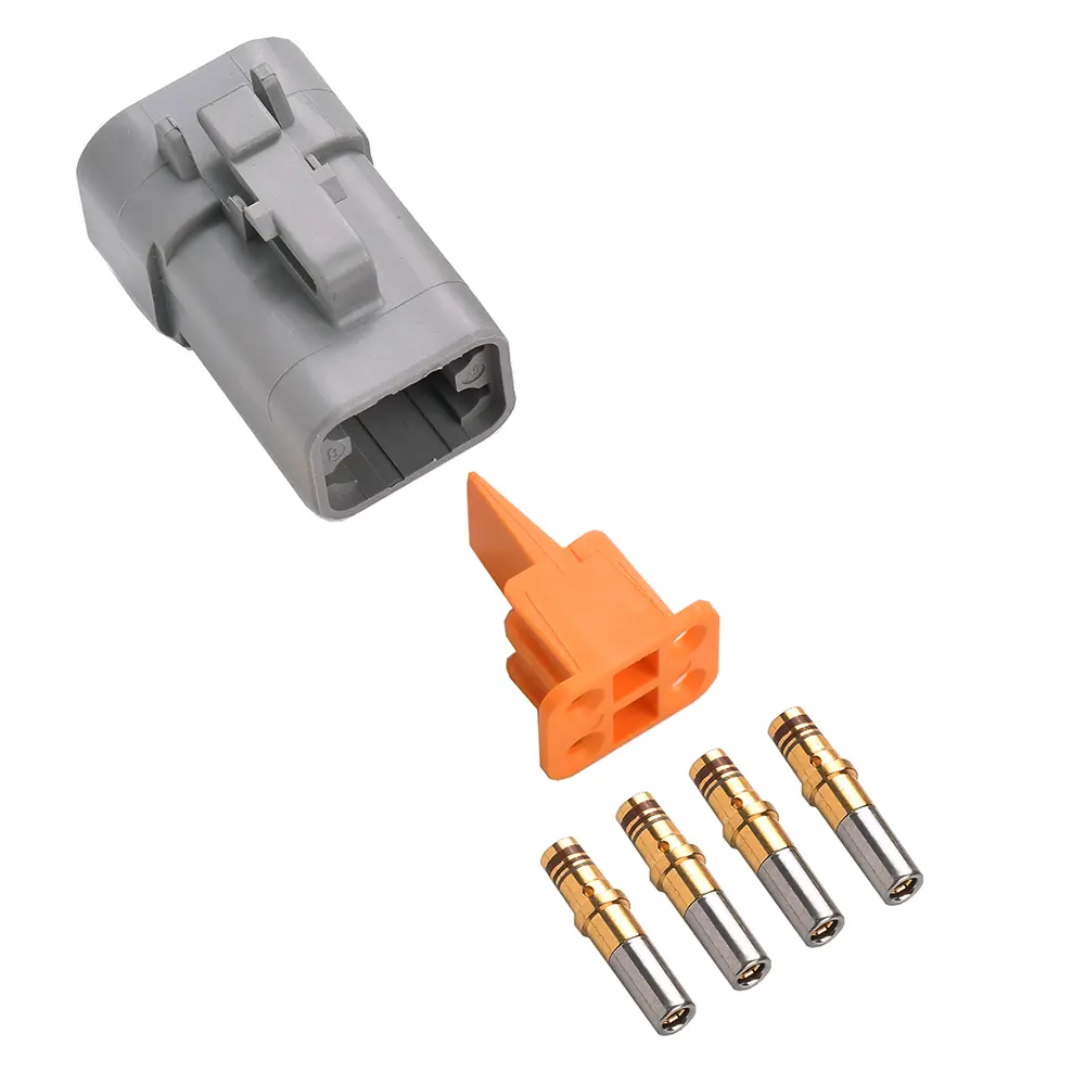 DTP 4 Way Plug Kit Gold Solid