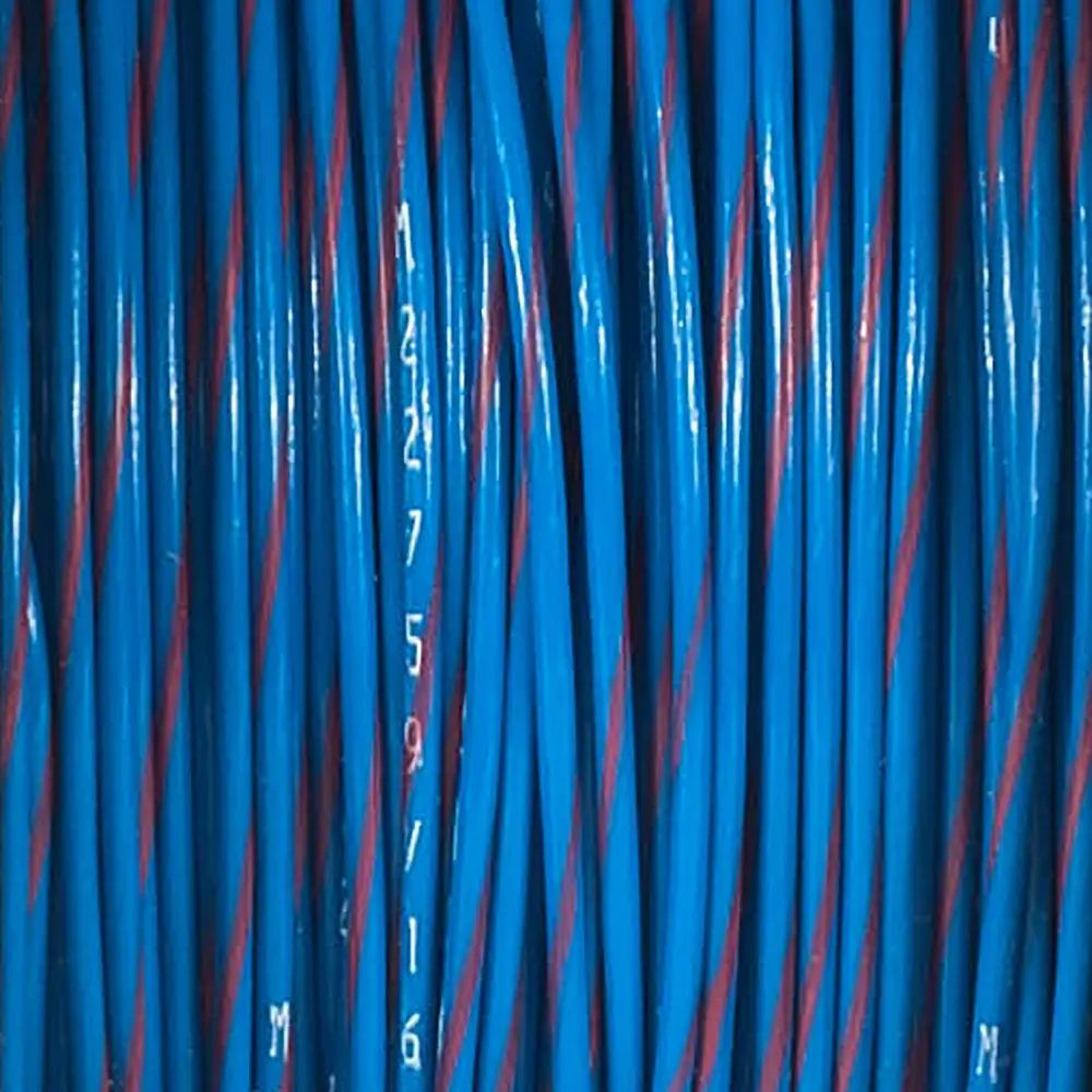 M22759/16-22-62 BLUE/RED WIRE TEFZEL 22 AWG