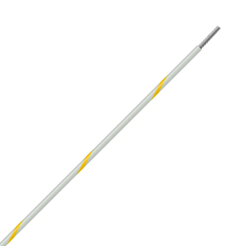 White/Yellow Wire Tefzel 12 AWG