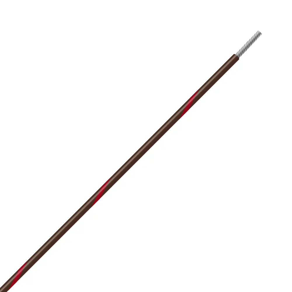 Brown/Red Wire Tefzel 8 AWG
