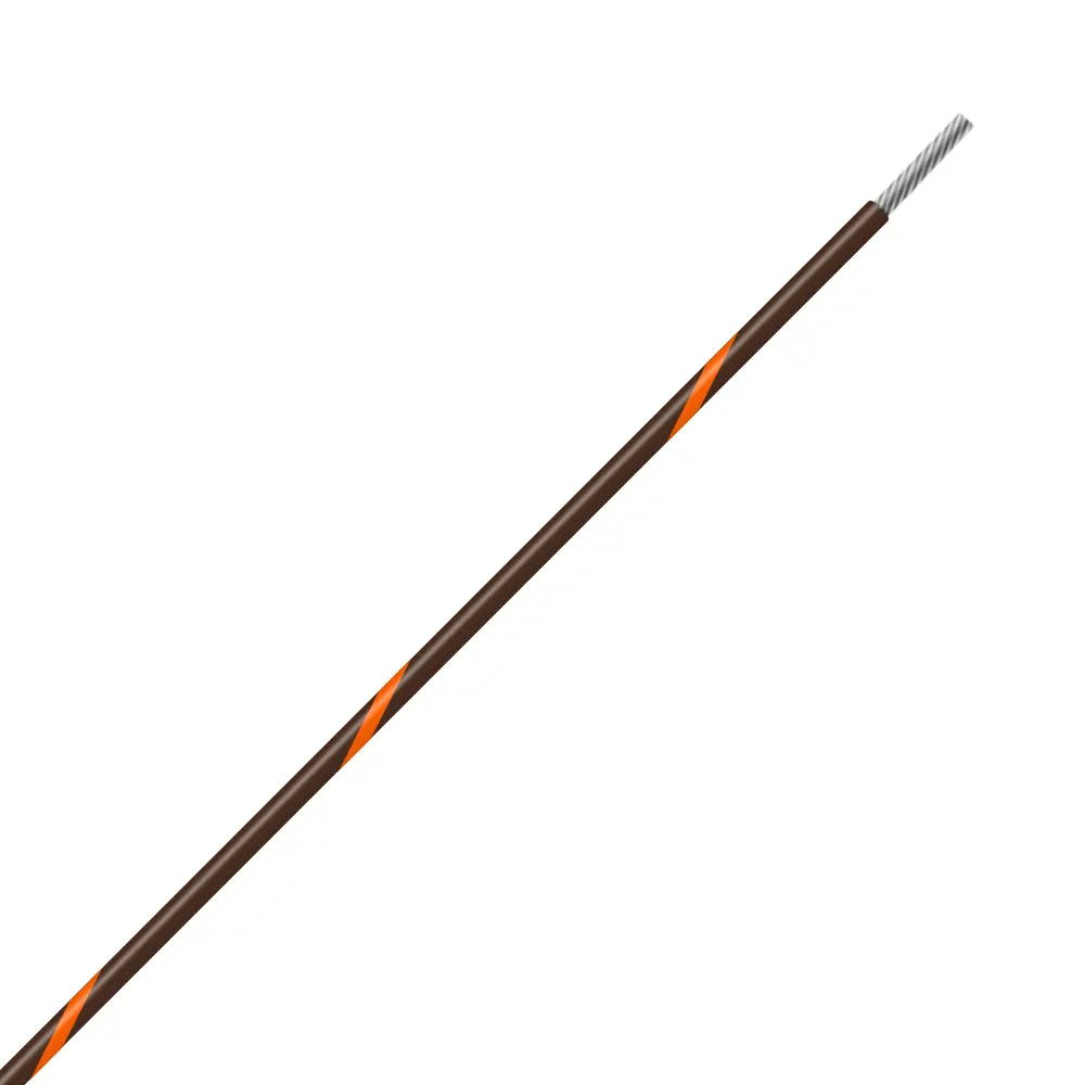 Brown/Orange Wire Tefzel 10 AWG