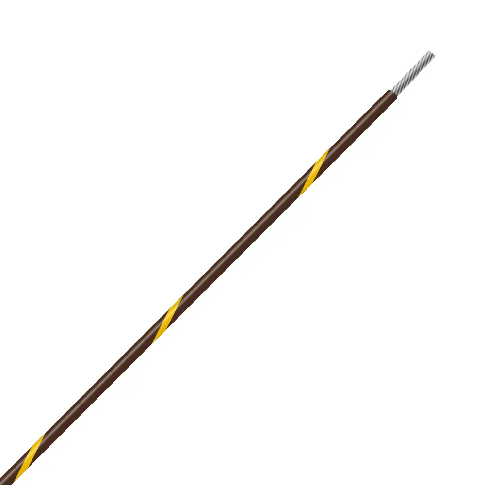 Brown/Yellow Wire Tefzel 24 AWG