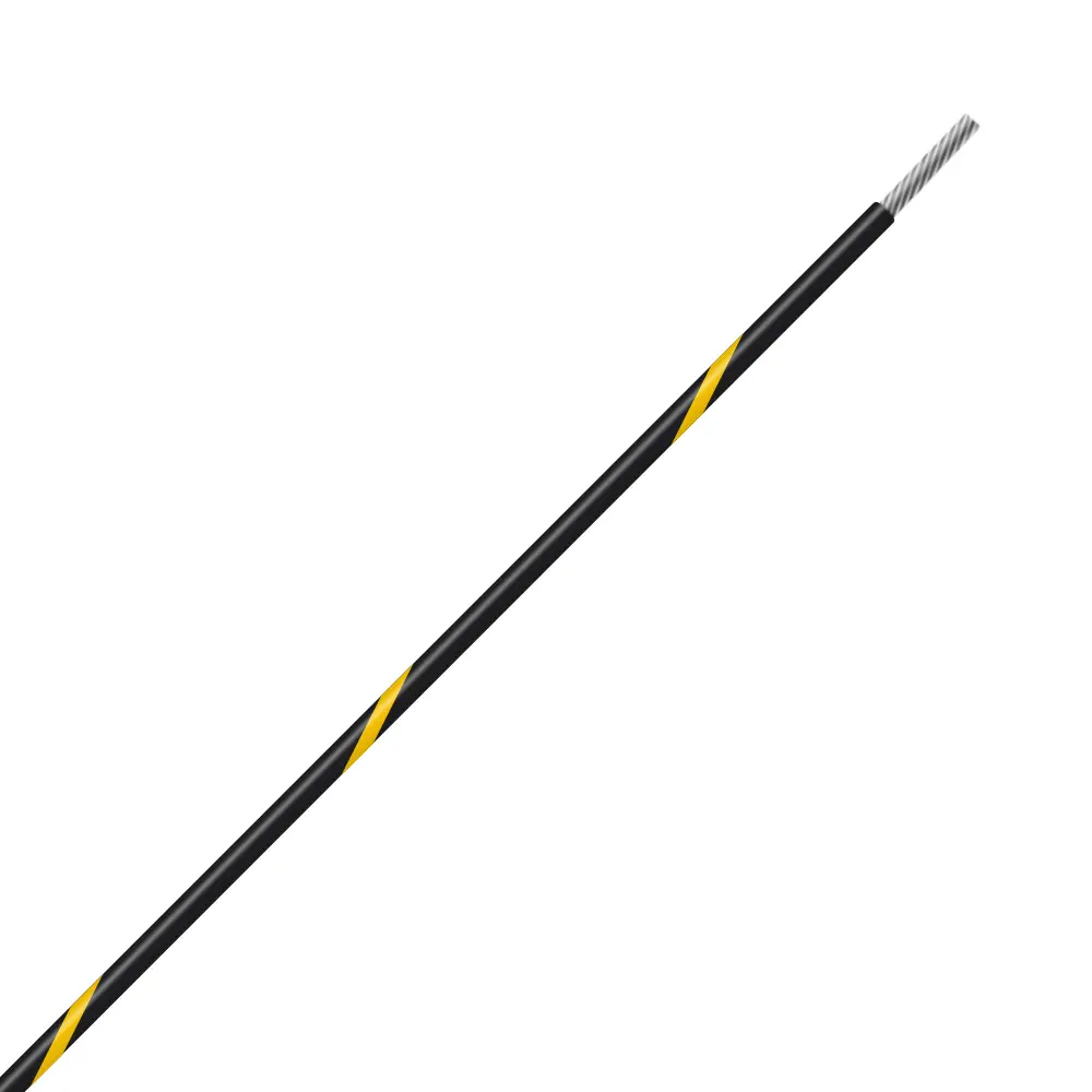 Black/Yellow Wire Tefzel 24 AWG