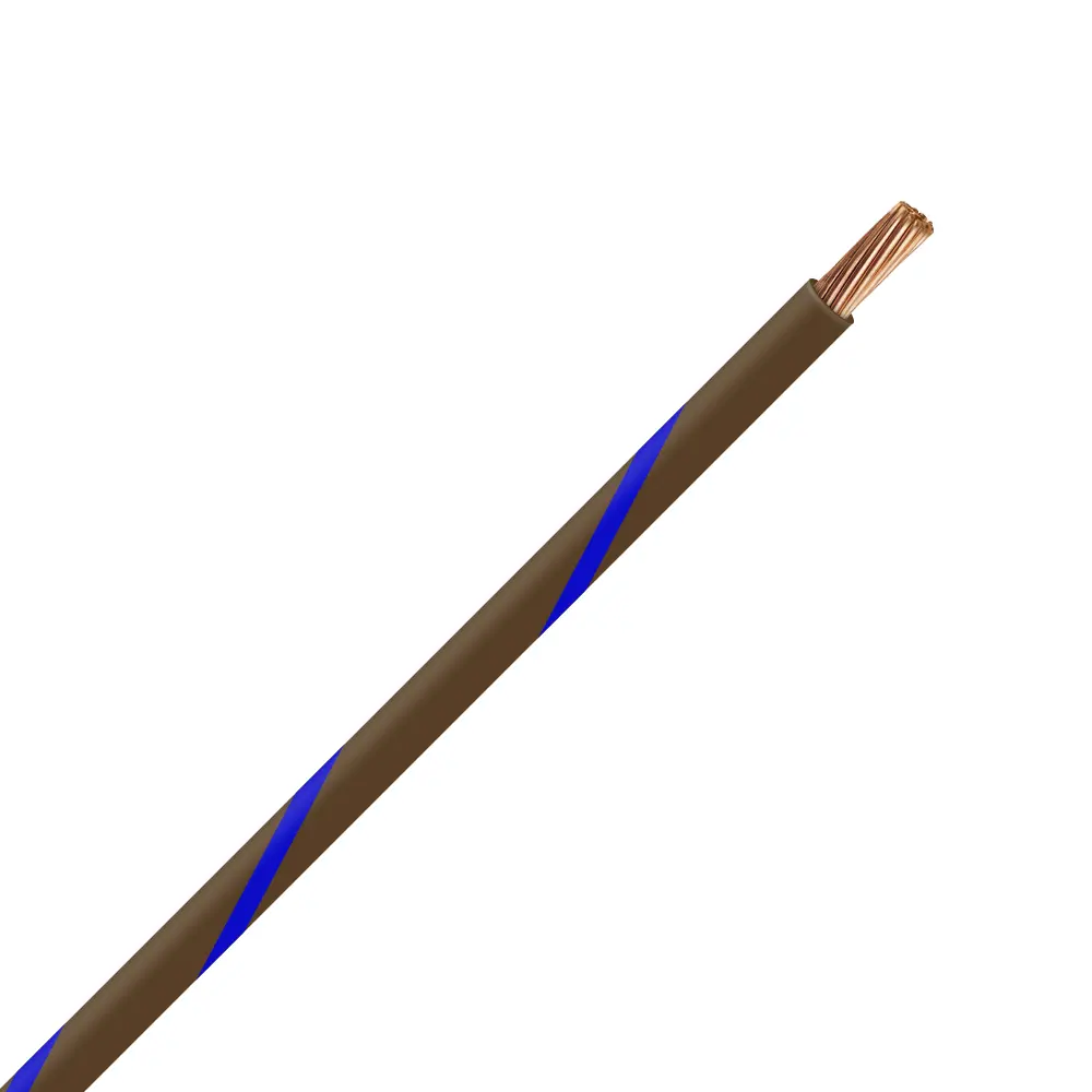 TXL 20 BROWN/BLUE STRIPED WIRE