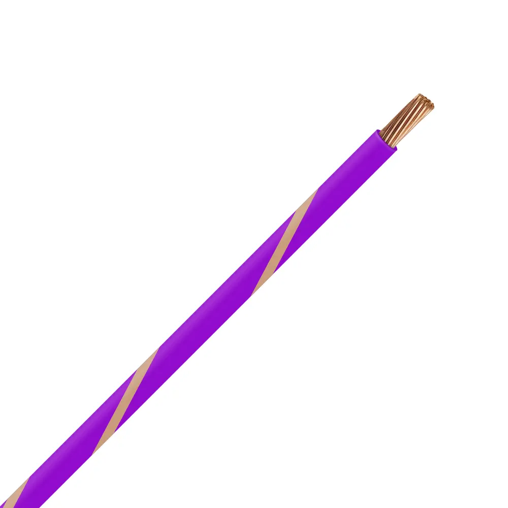 TXL 16 PURPLE/TAN STRIPED WIRE