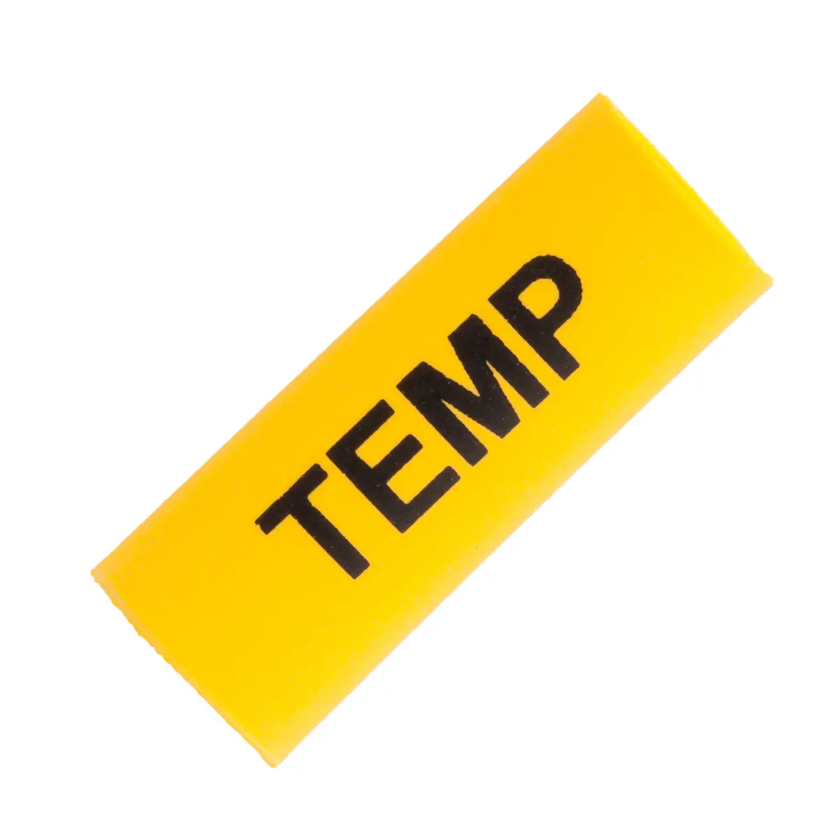 TEMP MARKER YELLOW 1/4"