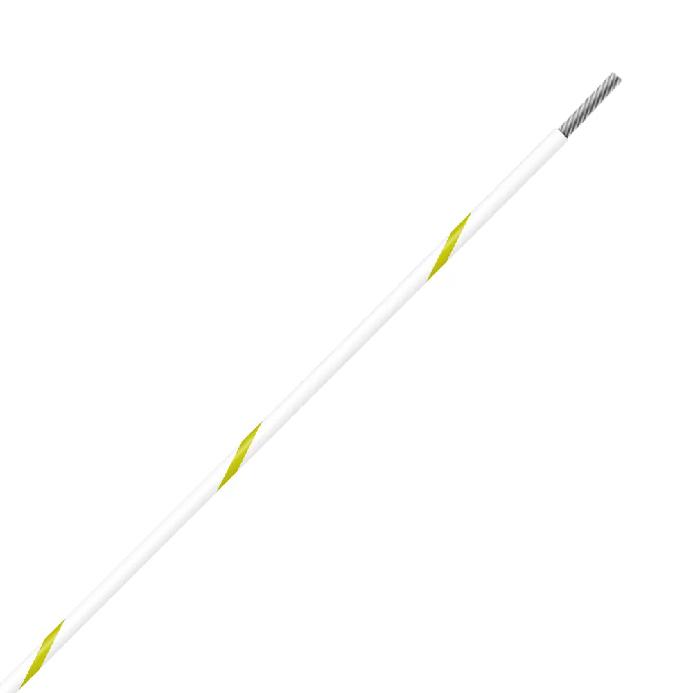 White/Yellow Wire Tefzel 12 AWG