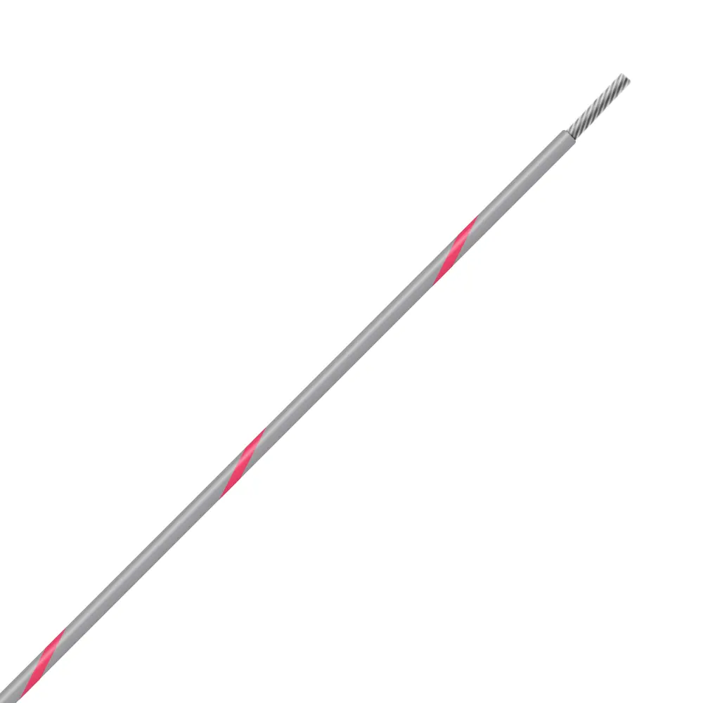 Gray/Red Wire Tefzel 12 AWG