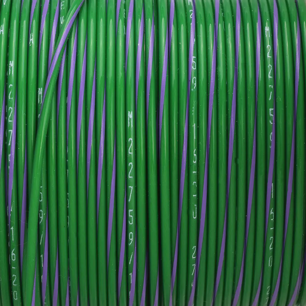 M22759/16-20-57 GREEN/VIOLET WIRE TEFZEL 20 AWG