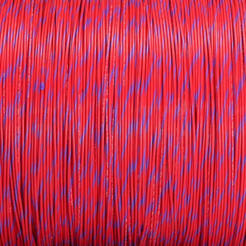 RED/VIOLET WIRE TEFZEL 20 AWG