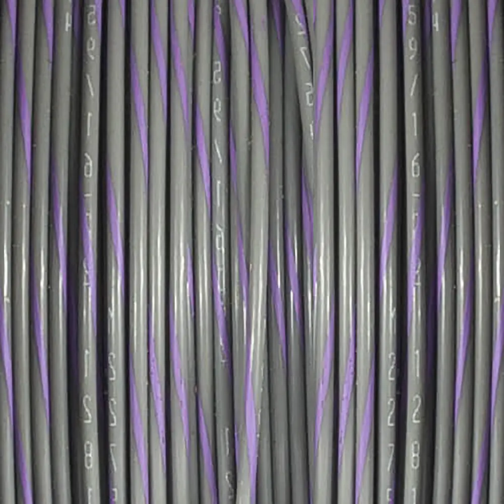 M22759/16-22-87 GRAY/VIOLET WIRE TEFZEL 22 AWG