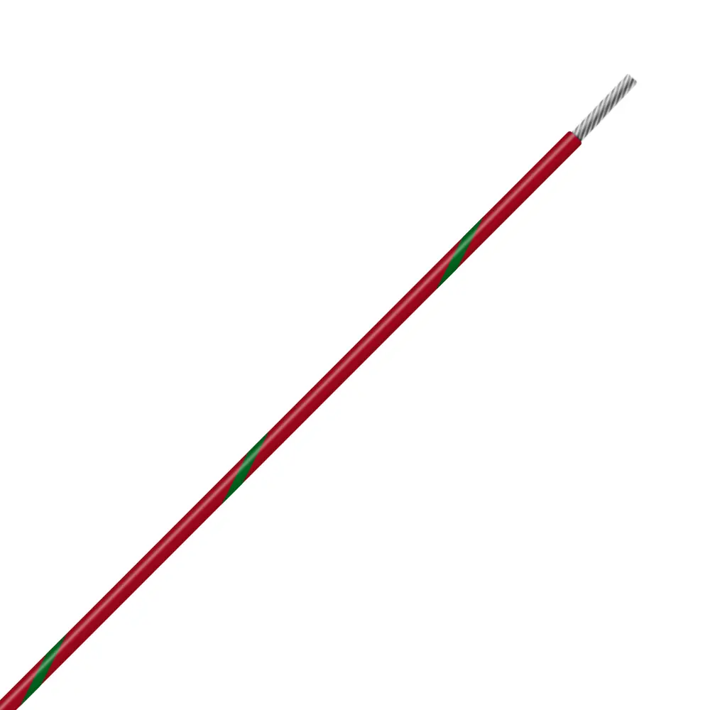 Red/Green Wire Tefzel 14 AWG