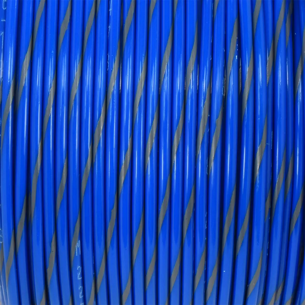 M22759/16-18-68 BLUE/GRAY WIRE TEFZEL 18 AWG