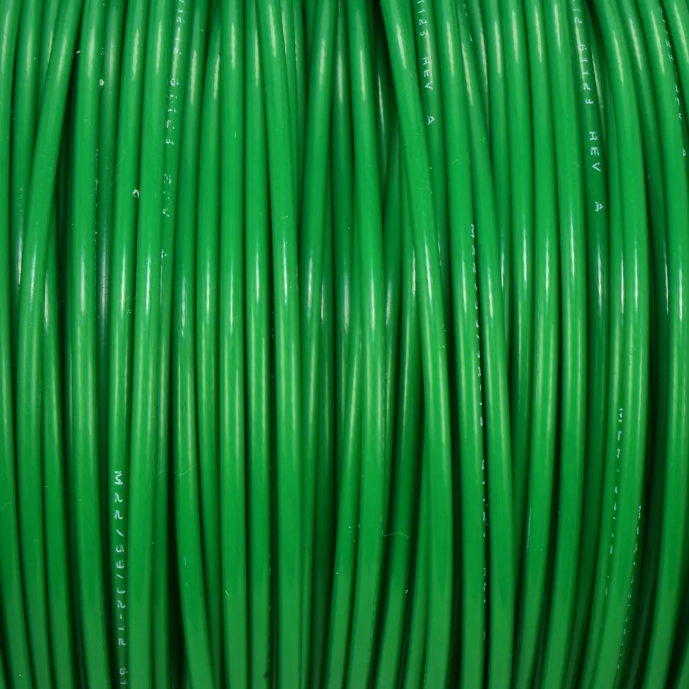 M22759/32-12-5 GREEN WIRE TEFZEL 12 AWG