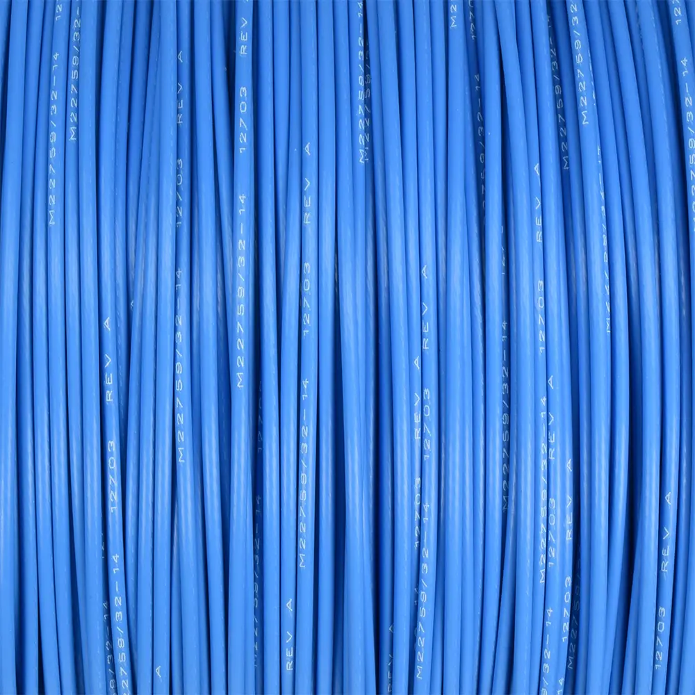 M22759/32-12-6 BLUE WIRE TEFZEL 12 AWG