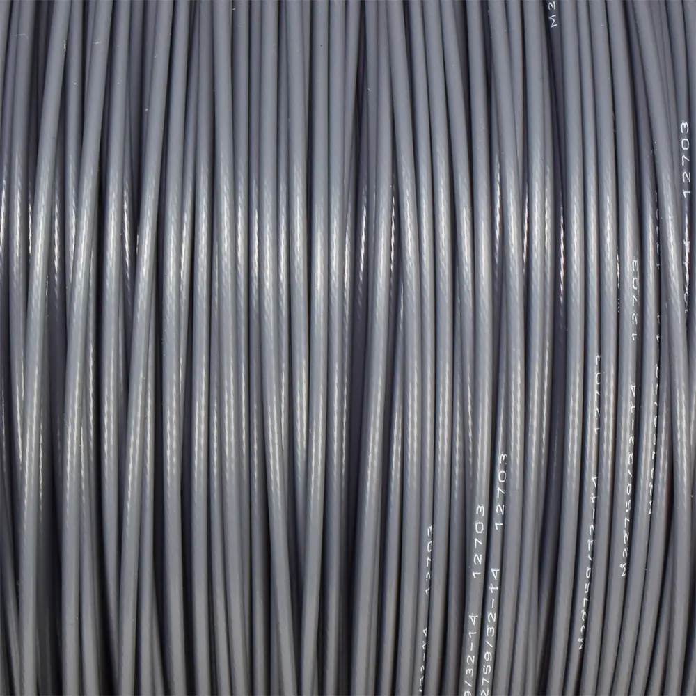 M22759/32-14-8 GRAY WIRE TEFZEL 14 AWG