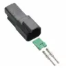 Deutsch DT 2 Way Receptacle Kit 16-14 Solid Black