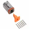 DT 6 Way Plug Kit Solid Nickle 16-14