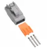 DTM 3 Way Plug Kit Nickle Solid 18-16