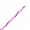 TXL 22 PINK/BROWN STRIPED WIRE