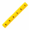 1-6 MARKERS YELLOW SHRINK