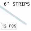 3/16", CLEAR, REFILL, 12 X 6IN PCS