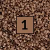 1/8" BROWN IDENT REFILL 250PCS