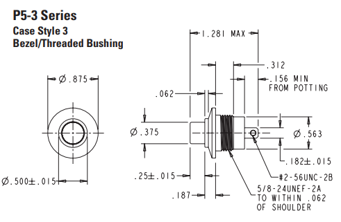 Otto p5 switch dims