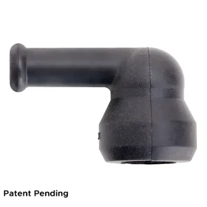 90º Rubber Boot EV1 Connector 2 Way - PRO90EV, image 1 of 3