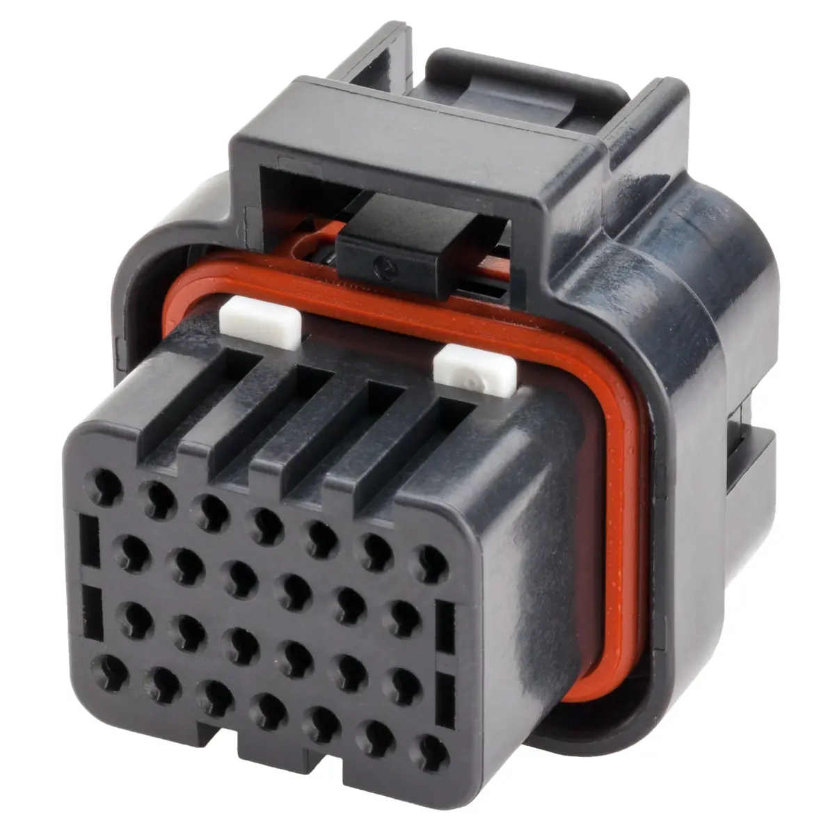 26 Way Plug Connector Housing Key 4 - 1473416-2, image 1 of 2
