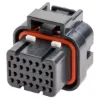 26 Way Plug Connector Housing Key 2 - 3-1437290-8, image 1 of 2