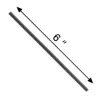 1/8", SCL, 8 X 6in PCS - 6IN-1/8-SCL, image 1 of 2