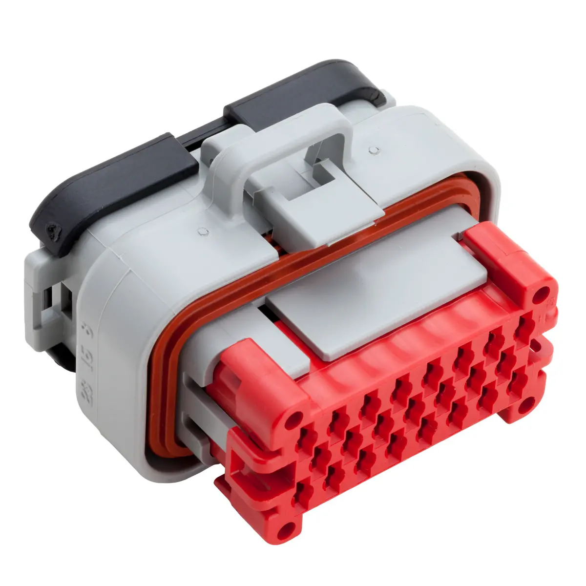 23 Way Plug Housing Gray AMPSEAL - 770680-4, image 1 of 2