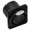 Panel Mount CAN Connector W/ Lock - CAN-CONN, image 1 of 2