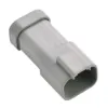 REC, 4P, GRY, BUSBAR, Nickel - DT04-4P-P021, image 1 of 2