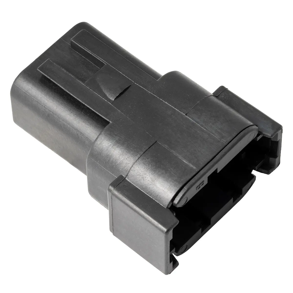 DTM04-08PB Black Receptacle Housing, image 1 of 2