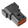 DTM04-08PB Black Receptacle Housing, image 2 of 2