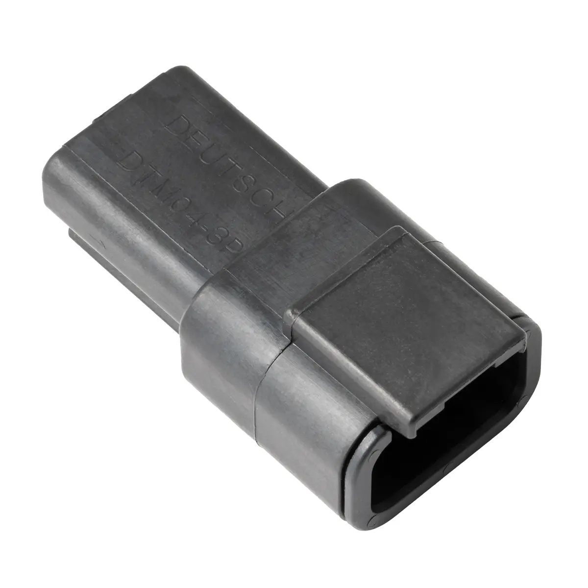 DTM04-3P-E004 Black Receptacle, image 1 of 2