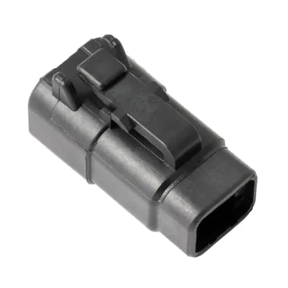 DTM06-4S-E004 Black Plug, image 1 of 2