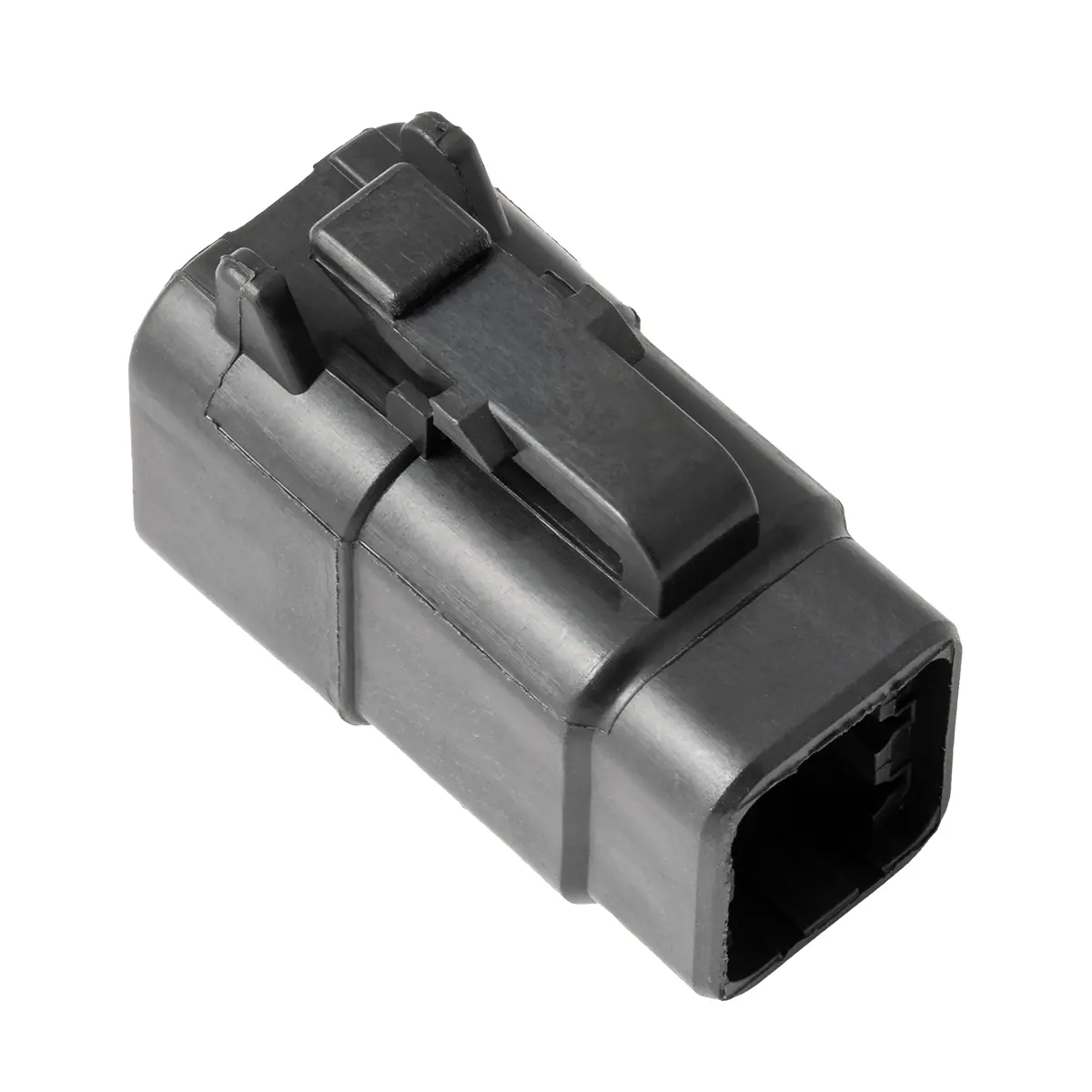 DTM06-6S-E004 Black Plug Housing, image 1 of 2