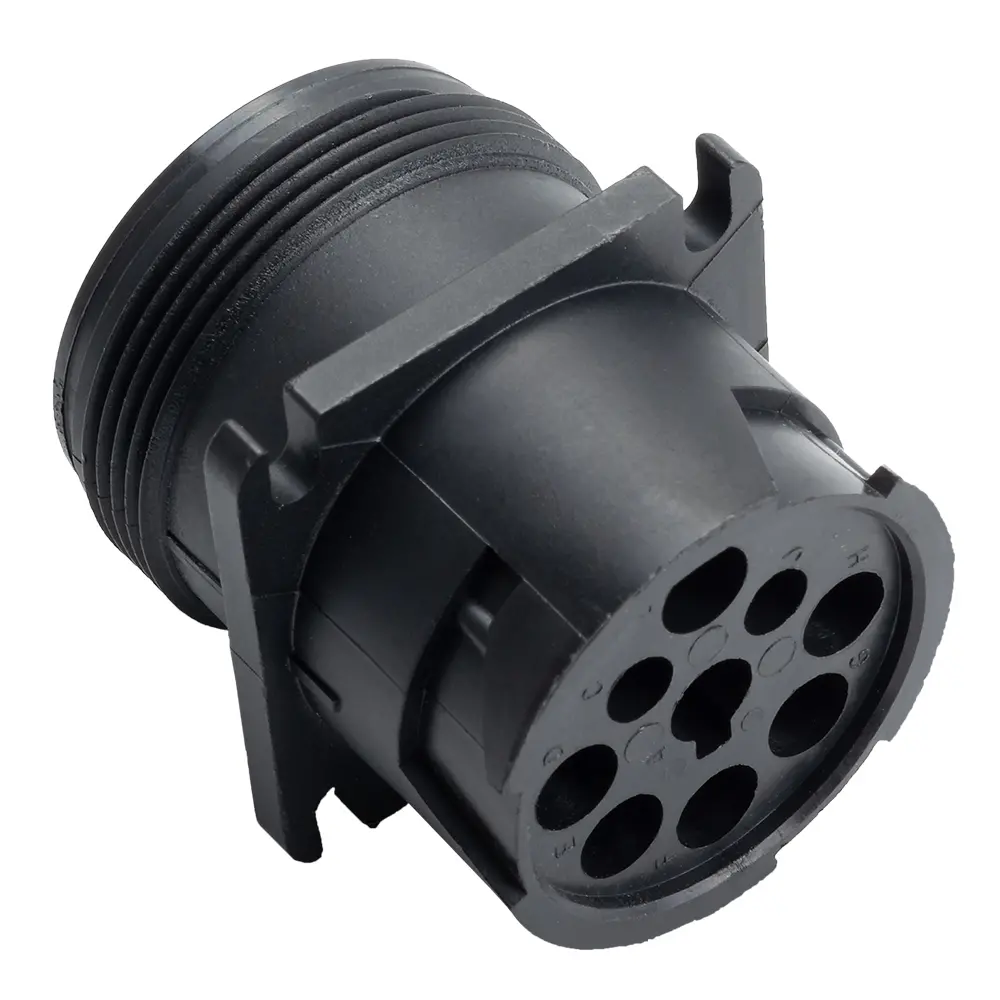 HD10-9-1939P RFLANGE RECEP 1939 Black, image 1 of 2
