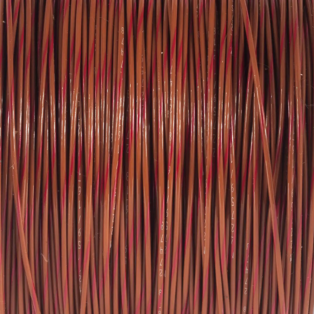 M22759/16-18-12 Brown/Red BTF Stripe - M22759/16-18-12-PRSP, image 1 of 2