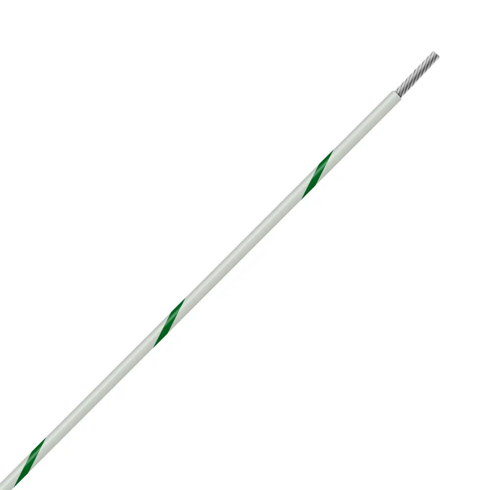 M22759/16-18-95 White/Green BTF Stripe - M22759/16-18-95-PRSP, image 1 of 2