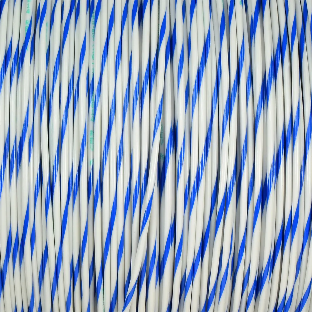 M22759/16-18-96 White/Blue BTF Stripe - M22759/16-18-96-PRSP, image 1 of 2